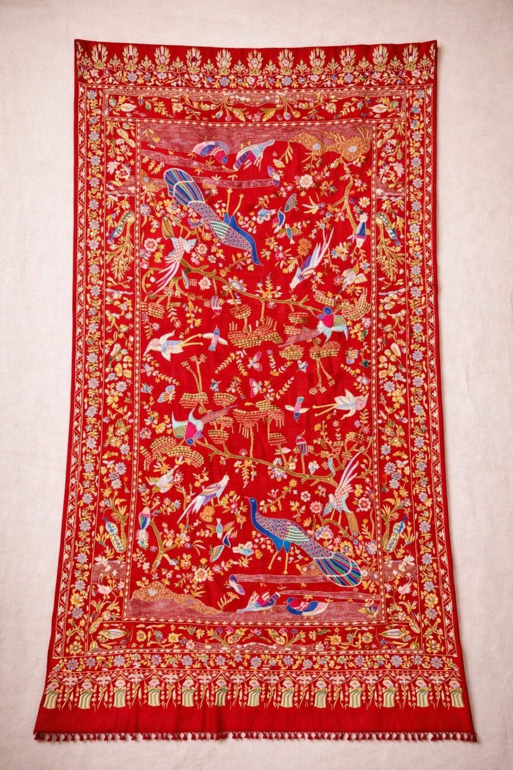 The Red Peacock Garden — detail 1